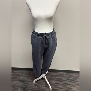 Gray Drawstring Jogger Pants
